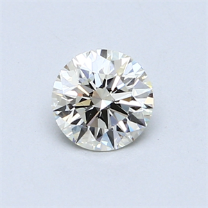 Picture of 0.53 Carats, Round Diamond with Excellent Cut, H Color, VVS1 Clarity and Certified by EGL