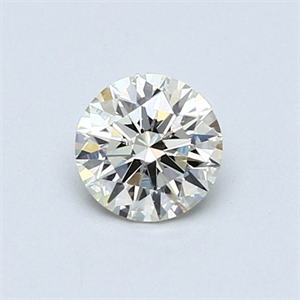 Picture of 0.52 Carats, Round Diamond with Excellent Cut, L Color, VS2 Clarity and Certified by GIA