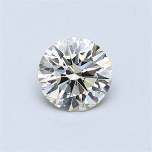 Picture of 0.52 Carats, Round Diamond with Excellent Cut, I Color, VVS1 Clarity and Certified by EGL