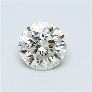 Picture of 0.50 Carats, Round Diamond with Very Good Cut, M Color, VVS1 Clarity and Certified by GIA