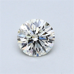 Picture of 0.47 Carats, Round Diamond with Excellent Cut, I Color, IF Clarity and Certified by EGL