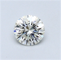 0.46 Carats, Round Diamond with Excellent Cut, G Color, VS1 Clarity and Certified by EGL