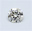 0.46 Carats, Round Diamond with Very Good Cut, M Color, VS1 Clarity and Certified by GIA