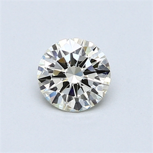 Picture of 0.46 Carats, Round Diamond with Very Good Cut, M Color, VS1 Clarity and Certified by GIA