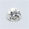 0.46 Carats, Round Diamond with Excellent Cut, G Color, VS1 Clarity and Certified by EGL