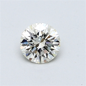 Picture of 0.46 Carats, Round Diamond with Excellent Cut, I Color, VVS1 Clarity and Certified by EGL