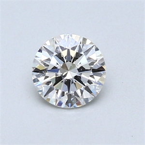 Picture of 0.46 Carats, Round Diamond with Excellent Cut, G Color, VVS2 Clarity and Certified by EGL