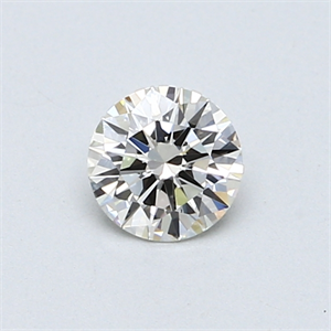 Picture of 0.44 Carats, Round Diamond with Excellent Cut, G Color, VVS1 Clarity and Certified by EGL