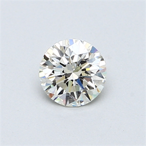 Picture of 0.44 Carats, Round Diamond with Excellent Cut, H Color, VS1 Clarity and Certified by EGL