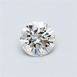 Picture of 0.43 Carats, Round Diamond with Excellent Cut, H Color, VVS1 Clarity and Certified by EGL