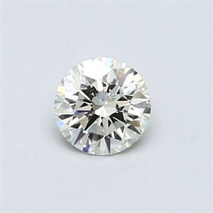 Picture of 0.43 Carats, Round Diamond with Excellent Cut, H Color, VS1 Clarity and Certified by EGL