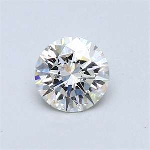 Picture of 0.43 Carats, Round Diamond with Excellent Cut, G Color, VVS1 Clarity and Certified by EGL