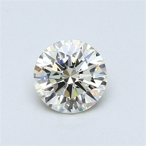 Picture of 0.43 Carats, Round Diamond with Excellent Cut, L Color, VVS1 Clarity and Certified by GIA