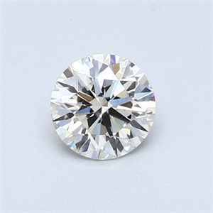 Picture of 0.43 Carats, Round Diamond with Excellent Cut, I Color, VS2 Clarity and Certified by GIA