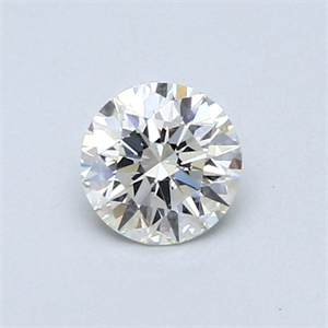 Picture of 0.43 Carats, Round Diamond with Excellent Cut, H Color, VVS1 Clarity and Certified by EGL