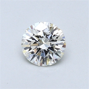 Picture of 0.43 Carats, Round Diamond with Excellent Cut, H Color, VVS2 Clarity and Certified by EGL