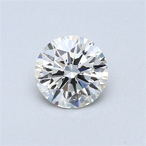 Picture of 0.43 Carats, Round Diamond with Excellent Cut, G Color, VS2 Clarity and Certified by EGL