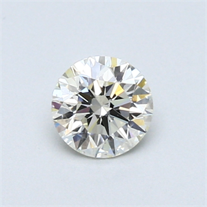 Picture of 0.42 Carats, Round Diamond with Very Good Cut, K Color, VS2 Clarity and Certified by GIA