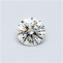 0.42 Carats, Round Diamond with Excellent Cut, G Color, VS1 Clarity and Certified by EGL