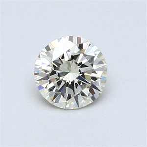 Picture of 0.42 Carats, Round Diamond with Very Good Cut, L Color, VS2 Clarity and Certified by GIA