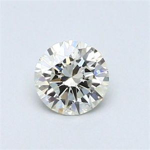 Picture of 0.42 Carats, Round Diamond with Very Good Cut, K Color, VVS1 Clarity and Certified by GIA