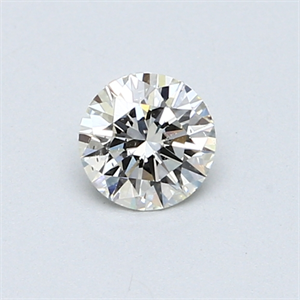 Picture of 0.42 Carats, Round Diamond with Excellent Cut, G Color, VS2 Clarity and Certified by EGL