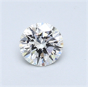 0.42 quilates, Redondo Diamante , Color G, claridad SI1 y certificado por GIA