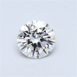 Picture of 0.42 Carats, Round Diamond with Excellent Cut, G Color, SI1 Clarity and Certified by GIA