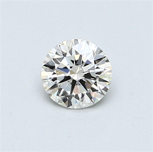 Picture of 0.42 Carats, Round Diamond with Excellent Cut, G Color, IF Clarity and Certified by EGL