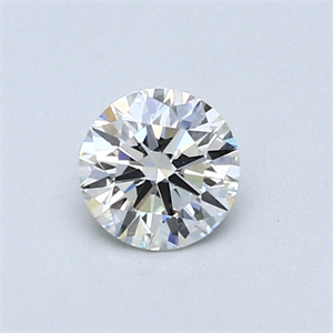 Picture of 0.41 Carats, Round Diamond with Excellent Cut, G Color, IF Clarity and Certified by EGL