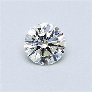 Picture of 0.41 Carats, Round Diamond with Very Good Cut, H Color, VS1 Clarity and Certified by GIA