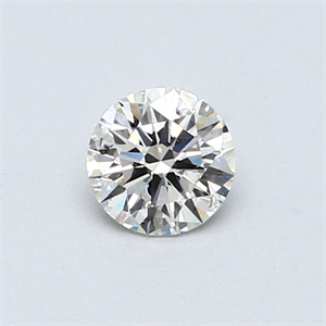 Picture of 0.41 Carats, Round Diamond with Excellent Cut, G Color, VVS2 Clarity and Certified by EGL