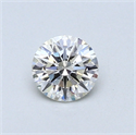 0.41 Carats, Round Diamond with Excellent Cut, G Color, VS2 Clarity and Certified by EGL