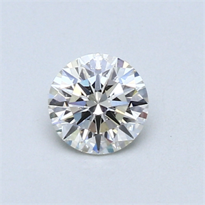 Picture of 0.41 Carats, Round Diamond with Excellent Cut, G Color, VS2 Clarity and Certified by EGL