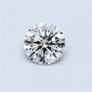 Picture of 0.41 Carats, Round Diamond with Very Good Cut, I Color, SI1 Clarity and Certified by GIA