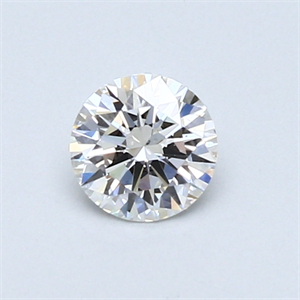 Picture of 0.41 Carats, Round Diamond with Excellent Cut, F Color, SI1 Clarity and Certified by GIA