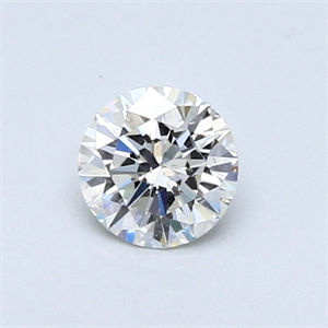 Picture of 0.41 Carats, Round Diamond with Very Good Cut, I Color, SI2 Clarity and Certified by GIA