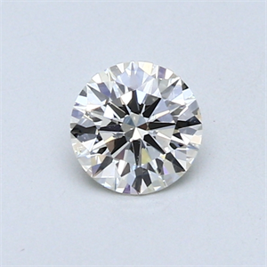 Picture of 0.41 Carats, Round Diamond with Excellent Cut, H Color, VS1 Clarity and Certified by EGL