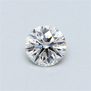 Picture of 0.41 Carats, Round Diamond with Excellent Cut, H Color, VS1 Clarity and Certified by GIA