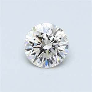 Picture of 0.41 Carats, Round Diamond with Very Good Cut, I Color, VS2 Clarity and Certified by GIA