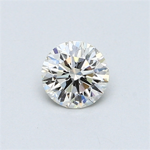 Picture of 0.41 Carats, Round Diamond with Excellent Cut, G Color, VVS1 Clarity and Certified by EGL