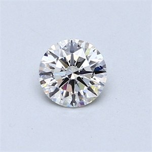 Picture of 0.41 Carats, Round Diamond with Excellent Cut, F Color, SI1 Clarity and Certified by GIA