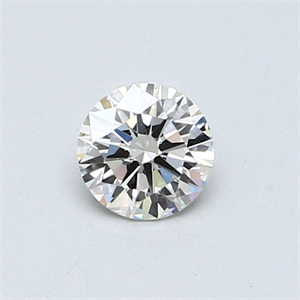 Picture of 0.41 Carats, Round Diamond with Excellent Cut, G Color, IF Clarity and Certified by EGL