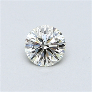 Picture of 0.41 Carats, Round Diamond with Excellent Cut, I Color, VS2 Clarity and Certified by EGL