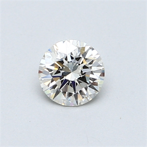 Picture of 0.41 Carats, Round Diamond with Excellent Cut, G Color, VS2 Clarity and Certified by EGL