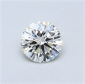 0.41 Carats, Round Diamond with Excellent Cut, G Color, VS1 Clarity and Certified by EGL