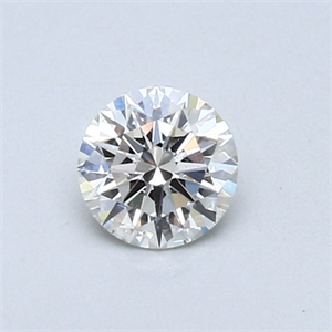 Picture of 0.40 Carats, Round Diamond with Excellent Cut, G Color, VS2 Clarity and Certified by EGL