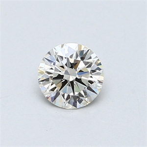 Picture of 0.40 Carats, Round Diamond with Excellent Cut, H Color, VS1 Clarity and Certified by EGL