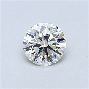 Picture of 0.40 Carats, Round Diamond with Excellent Cut, H Color, SI1 Clarity and Certified by EGL