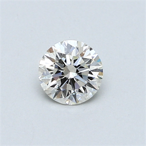 Picture of 0.40 Carats, Round Diamond with Excellent Cut, I Color, VS1 Clarity and Certified by GIA